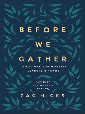 cover image of Before We Gather